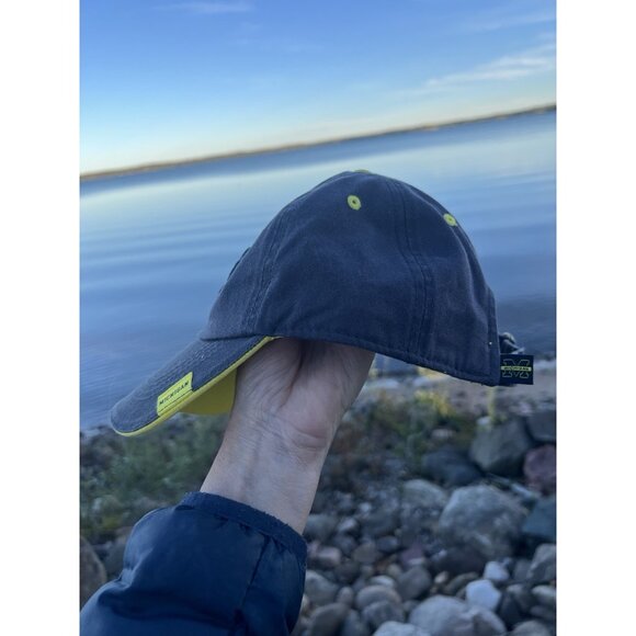 Vintage 90s Top of the World Michigan Wolverines embroidered 3D blue adjustable - Picture 8 of 13